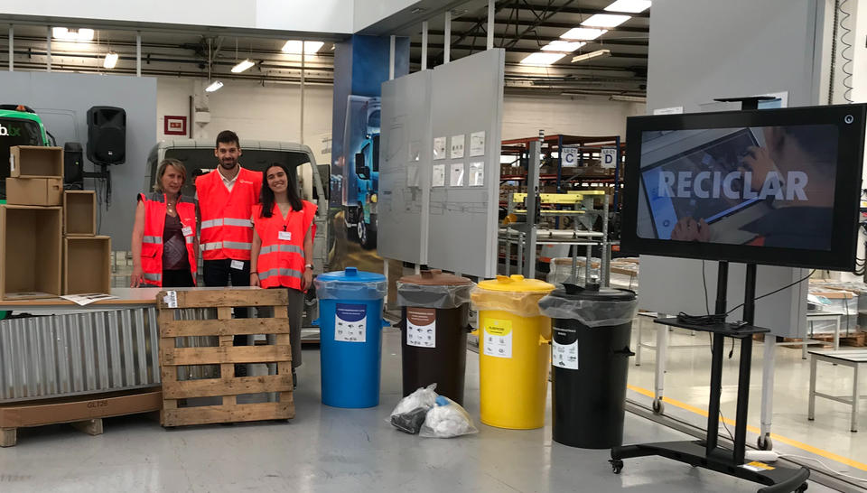 Sensibilização e educação ambiental cliente industrial