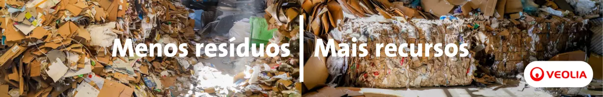 Menos resíduos, mais recursos