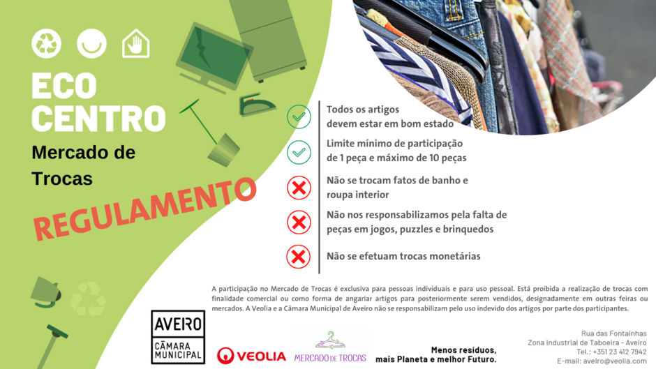 Regulamento Mercado de Trocas Ecocentro de Aveiro