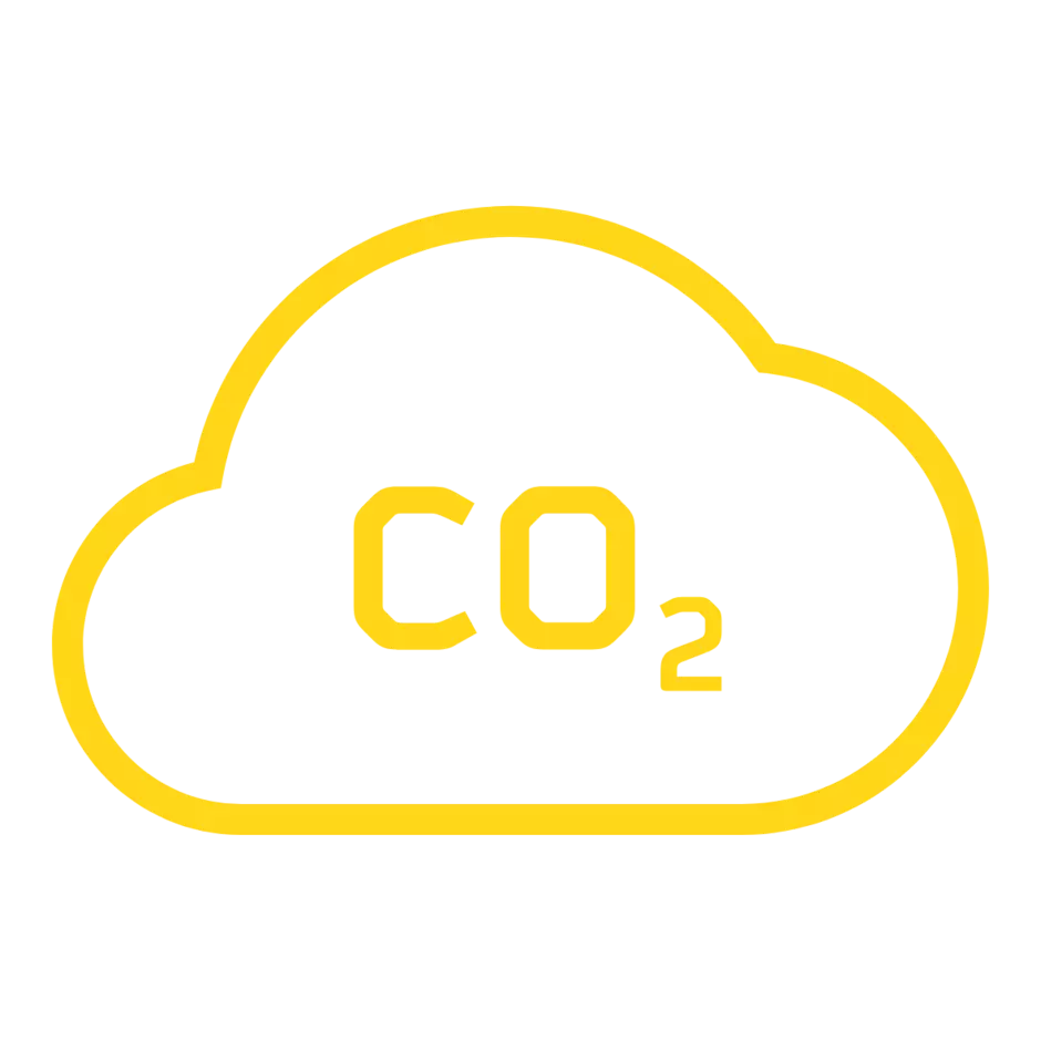 CO₂ - amarelo