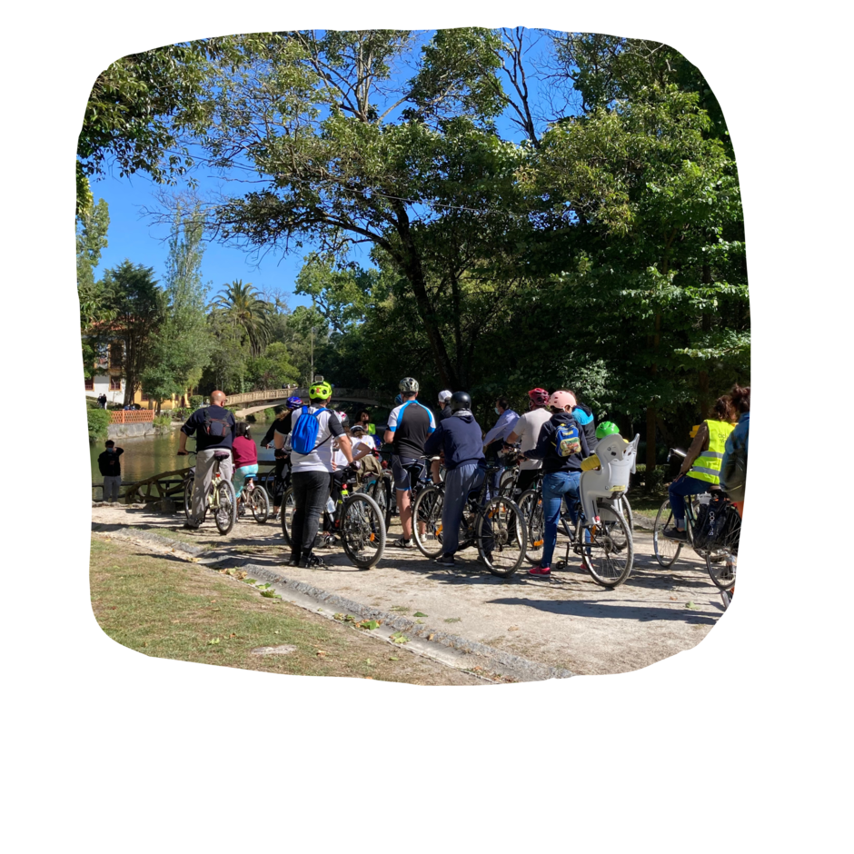 passeio de bicicleta