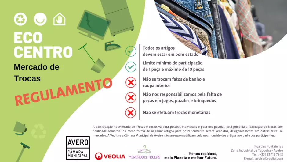 Regulamento Mercado de Trocas Ecocentro de Aveiro