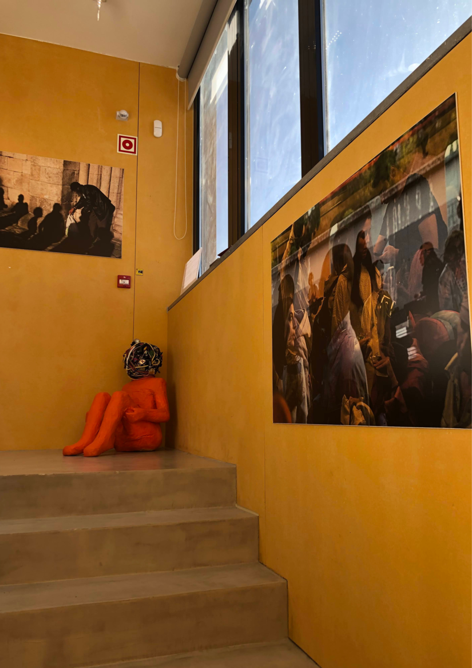 Exposição "A Sociedade do Cansaço" no Ecocentro