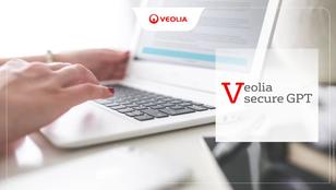 Veolia Secure GPT desenvolvido para os colaboradores em todo o mundo.